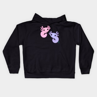 Axolotl kawaii Kids Hoodie